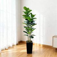 Albero artificiale da interno Garvee da 5 piedi, design realistico, senza manutenzione, versatile per casa e ufficio, verde