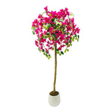 Garvee Albero Artificiale 4FT Realistico Senza Manutenzione Decorazione Interni Verde - 4Ft-2Green