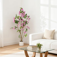 Alberi artificiali Garvee, set da 2 pezzi, piante da interno realistiche, facili da curare, di lunga durata, per casa e ufficio, colore verde