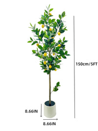 Albero artificiale Garvee da 5 piedi per interni, realistico, facile da pulire, durevole, materiale di alta qualità, per casa, ufficio, festa di nozze, verde