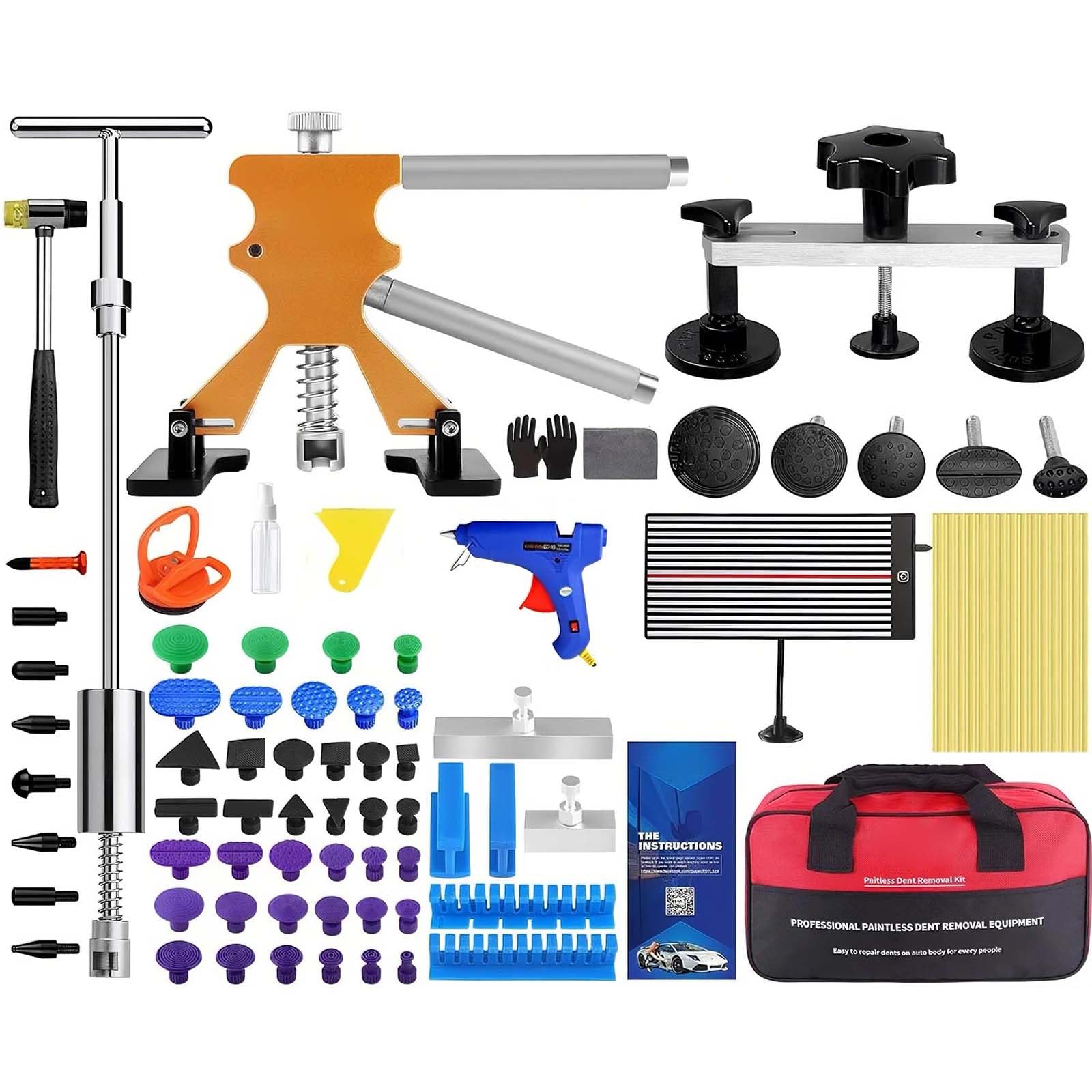Kit per lo strappo del display con vernice Garvee con circuito LED, di colore nero per la rimozione del display dall'auto, compatto, nero