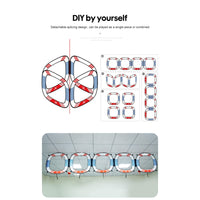 Garvee FPV Racing Gates Set da 5 pezzi, materiale robusto per l'addestramento e le gare di droni, compatibile con DJI Avata