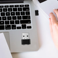 Garvee, agitatore automatico per mouse, per computer portatile, discreto, multifunzionale, nero