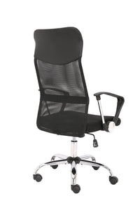 Sedia da ufficio ergonomica Garvee con supporto lombare regolabile, poggiatesta e braccioli per ufficio e gaming, altezza regolabile, nera