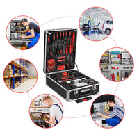 Set di attrezzi Garvee da 800 pezzi – acciaio al cromo vanadio, carrello con ruote, ideale per la casa, il fai da te e l'officina