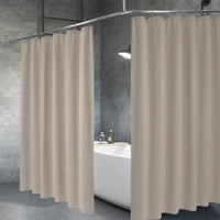 Tappetino doccia GARVEE in tessuto spesso, idrorepellente, moderno, per bagno, doccia, 72x96 pollici, cachi