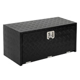 Garvee Cassetta Porta Attrezzi Sotto Scocca 76,2 cm Alluminio Impermeabile con Serratura - Ideale per Pickup, RV e Rimorchi - Nero