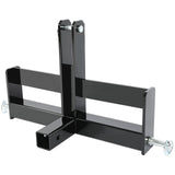 Garvee Ricevitore Rimorchio Quadrato 3 Punti 5 cm per Trattori Categoria 1, Acciaio Nero, Uso Industriale, Compatibile Kubota Mahindra Ford Yanmar - Black