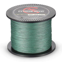 Garvee Linea Da Pesca Trenzata 4 Hebras 100% PE Verde Oscuro 500m 30Lb Per Pesca Sportiva