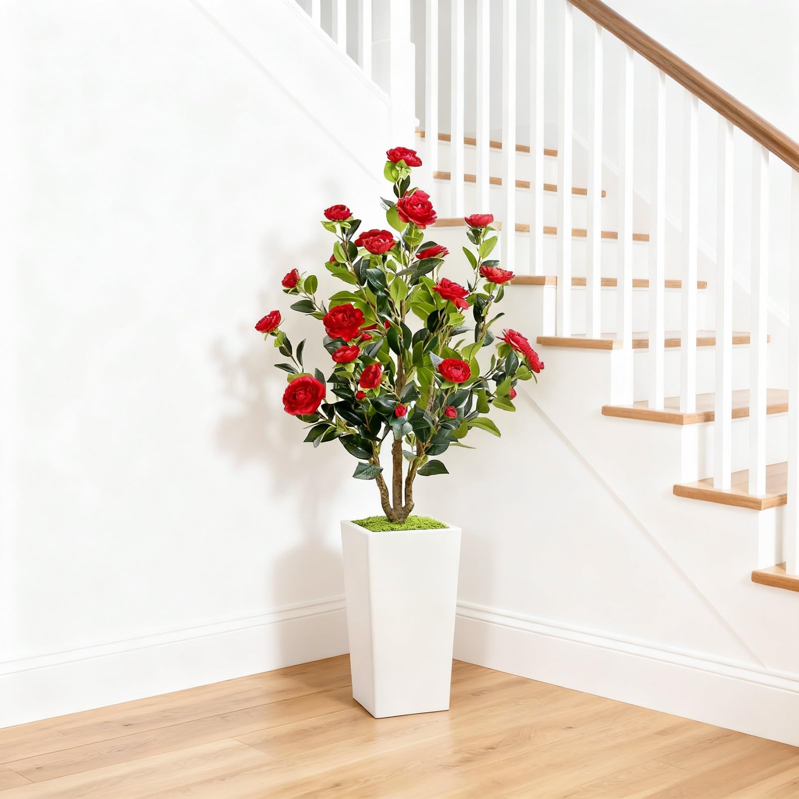 Alberi artificiali da interno Garvee da 4 piedi, design realistico, senza manutenzione, versatili per casa e ufficio, verdi