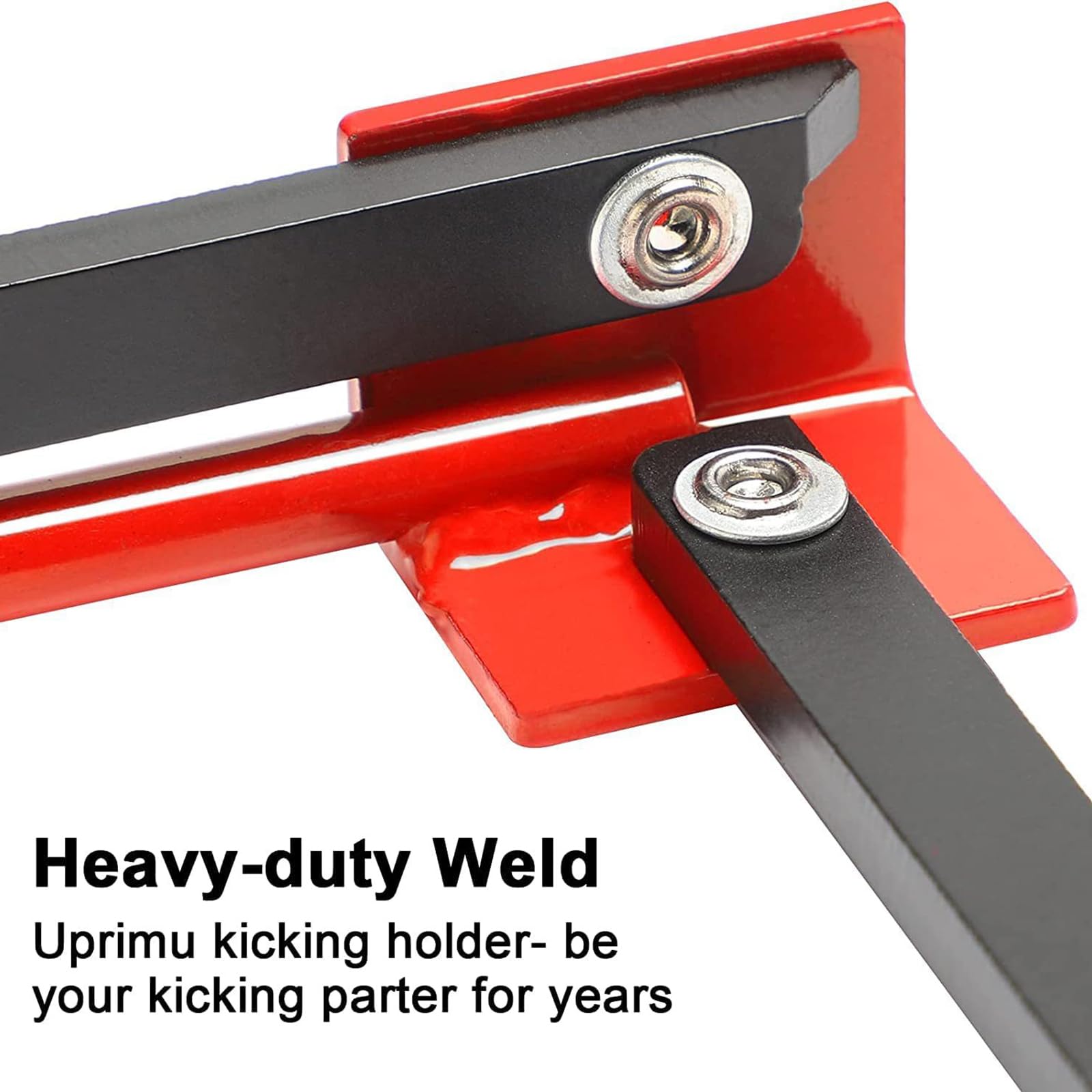 Supporto in metallo per calci da calcio Garvee Football Kicking Tee per allenamento e calci da porta, regolabile, robusto, per tutte le misure di calcio, per esterni e interni