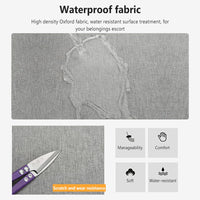 Zaino termico Garvee da 25 litri, impermeabile, leggero, in alluminio riflettente, per picnic ed escursioni, 32x15x44 cm, nero