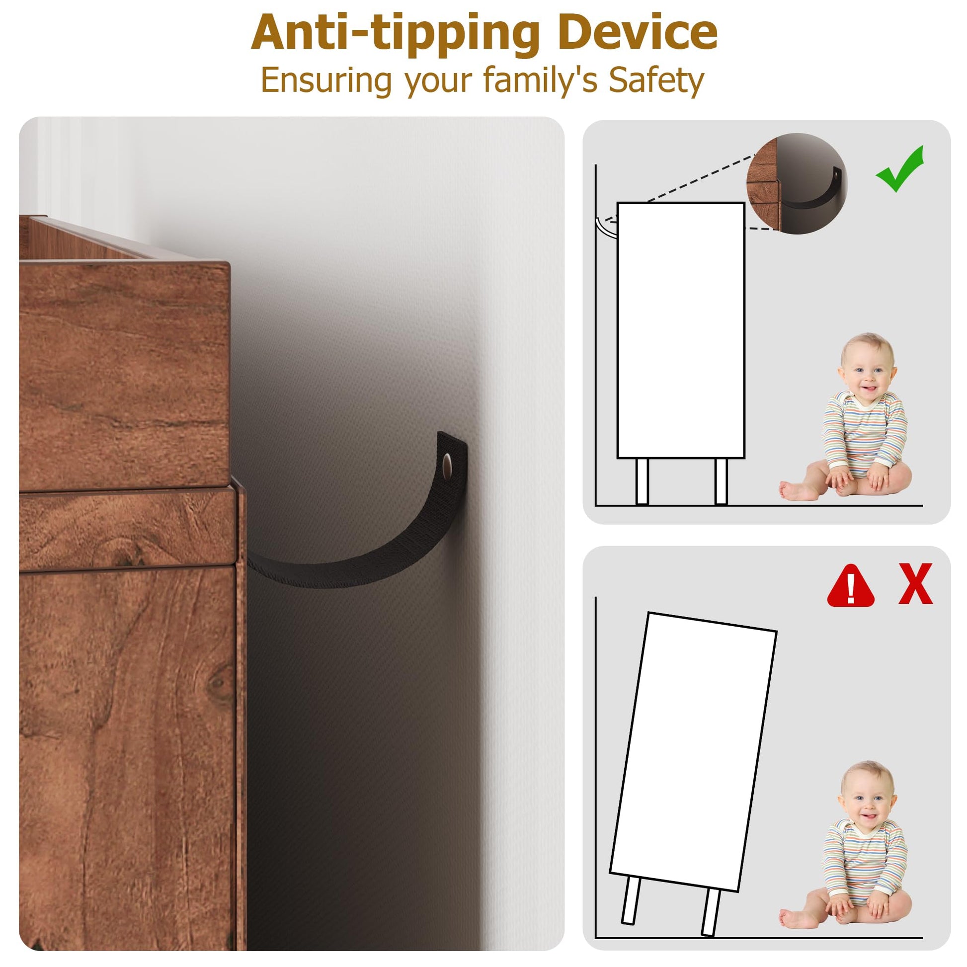 Scarpiera in rattan Garvee con 3 cassetti pieghevoli, ripiani regolabili per corridoio e ingresso, gambe in metallo MDF