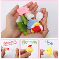 Calendario dell'Avvento Garvee 2022 Mochi Squishies Conto alla rovescia di 24 giorni Mini giocattoli morbidi Materiale atossico Regalo di Natale per bambini