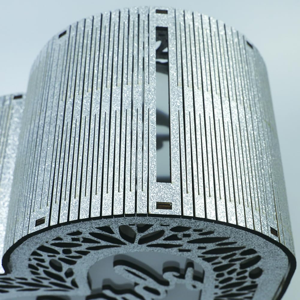 Garvee Scatola porta biglietti in legno per eventi, busta rustica, porta biglietti per ricevimenti, compleanni, addio al nubilato, feste, matrimoni, decorazioni in argento