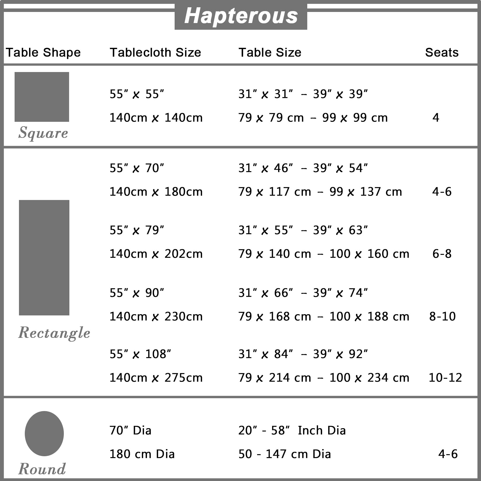 Tovaglia natalizia quadrata impermeabile GARVEE 140x140 cm grigia per banchetti, cucina, picnic, interni ed esterni