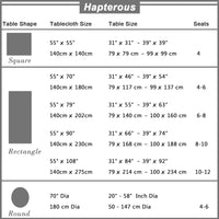 Tovaglia natalizia quadrata impermeabile GARVEE 140x140 cm grigia per banchetti, cucina, picnic, interni ed esterni