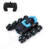 Garvee Auto Acrobazia 8 Ruote Doppia Batteria Alta Velocità Plastica Resistente Telecomando Giocattolo Bambini Interni Esterni