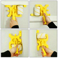 Garvee Paint Edger Rullo Pennello Multifunzionale Acrilico e ABS per Pareti, Soffitti, Angoli, 12" x 5" x 2,5", Ergonomico