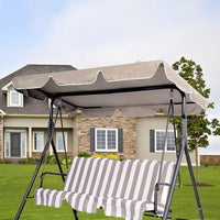 Garvee Copertura Per Amaca Da Giardino 3-4 Persone In Tessuto Oxford 210D Impermeabile Beige Per Esterni