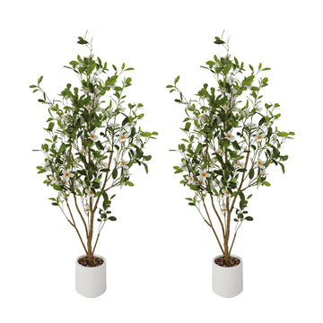 Alberi artificiali da interno Garvee da 2 piedi, realistici, senza manutenzione, durevoli, versatili, verdi