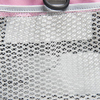 Garvee Borsa da trasporto piccola per porcellini d'India, borsa da viaggio portatile per criceti, conigli, ricci, petauri dello zucchero, adatta a più animali domestici, dimensioni compatte, rosa