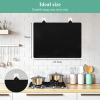 Copertura in gomma per piano cottura a induzione Garvee: resistente ai graffi e antiscivolo, tappetino protettivo spesso per la cucina, cuscinetto protettivo per la superficie di cottura