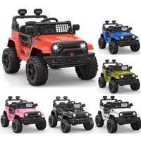 Garvee 12V Kids Electric Off-Road Car Rosa con Telecomando e Bluetooth – SUV robusto per bambini e bambine dai 3 anni in su