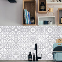 GARVEE 24 adesivi per piastrelle autoadesivi per la decorazione delle pareti, impermeabili, resistenti all'olio, in vinile, per bagno e cucina