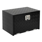 Garvee Cassetta Attrezzi Sotto Scocca 76,2 cm Alluminio Nero per Pickup RV - Impermeabile, Blocco Sicuro - Nero