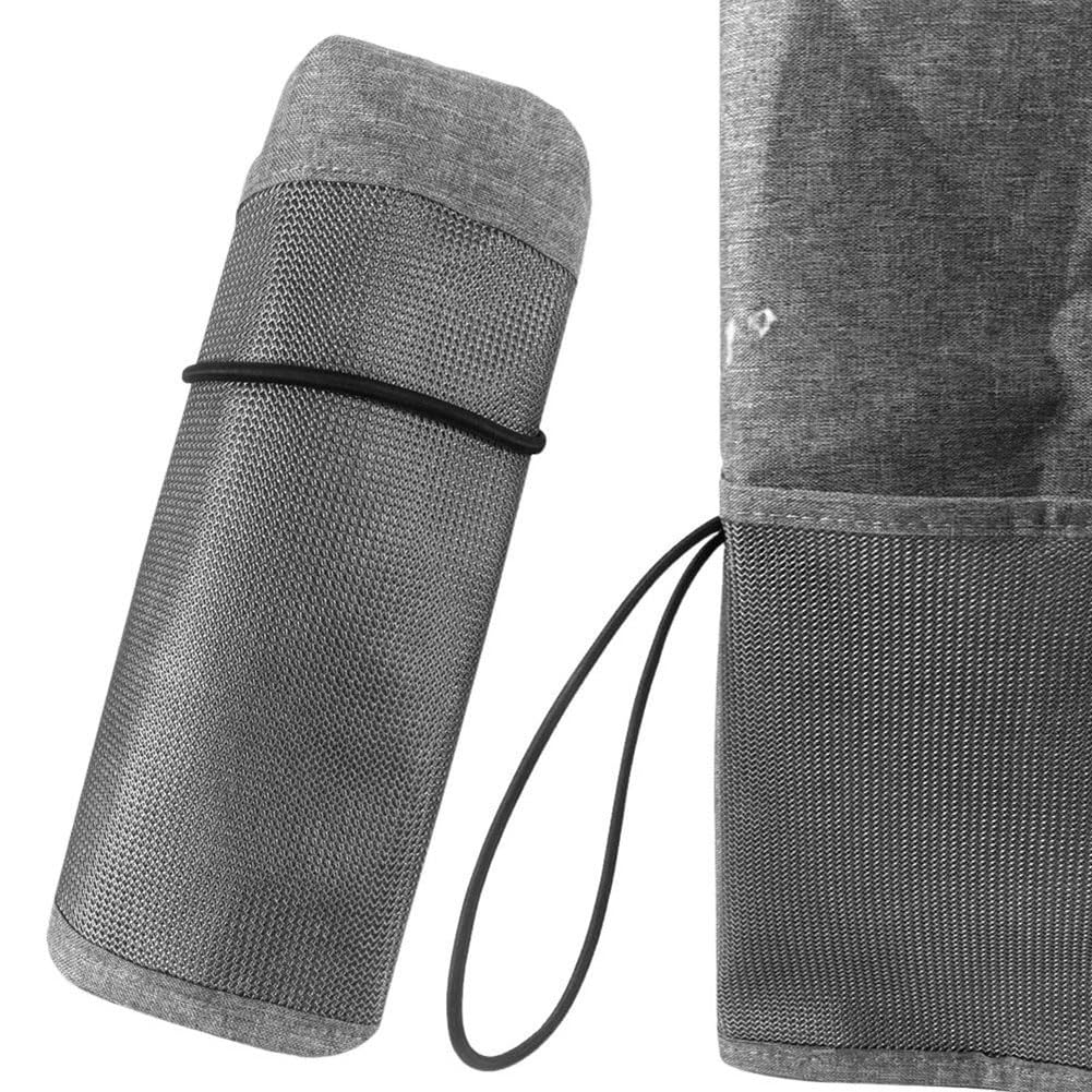 Garvee Copertura per macchina da cucire Copertura antipolvere universale pieghevole Tessuto Oxford di alta qualità Grigio per stanza da cucito