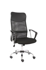 Sedia da ufficio ergonomica Garvee con supporto lombare regolabile, poggiatesta e braccioli per ufficio e gaming, altezza regolabile, nera