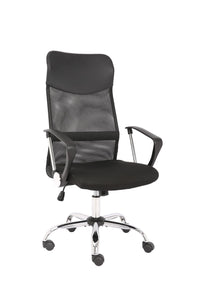 Sedia da ufficio ergonomica Garvee con supporto lombare regolabile, poggiatesta e braccioli per ufficio e gaming, altezza regolabile, nera
