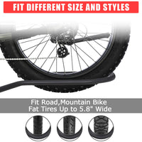 Portabici Garvee da 2 Pollici per Gancio Traino - 2 Bici, Acciaio Robusto con Inclinazione e Serratura | Perfetto per Festa del Papà, SUV e Camion