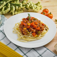 Set di ciotole per pasta Garvee, 6 pezzi, porcellana di alta qualità, adatte al microonde e alla lavastoviglie, 8 pollici, bianco e nero, per pasti in famiglia