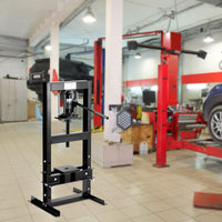 Pressa Idraulica Garvee 6T da 6 Tonellate con Telaio H e Valvola di Sicurezza - Regolabile in Acciaio per Officina, Metallurgia e Auto | Perfetta per Festa del Papà