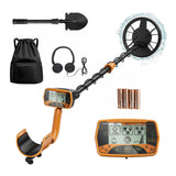 Garvee Metal Detector per Adulti e Bambini, Bobina Impermeabile 20,3 cm, Leggero e Regolabile, Accessori Completi, Ideale per Spiagge e Avventure