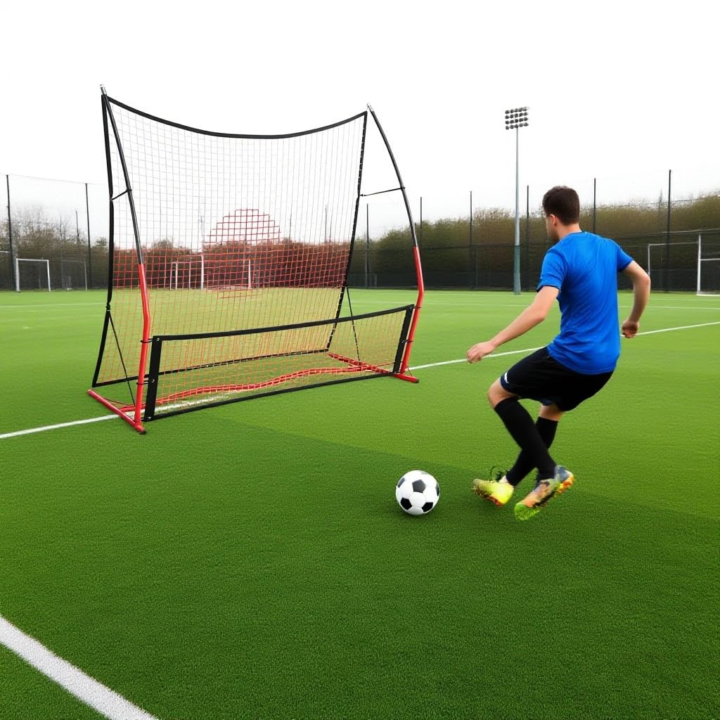 Garvee Football Rebounder 6x4 piedi – Robusto, versatile, ideale per uso interno ed esterno