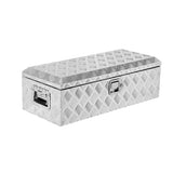 Cassetta Porta Attrezzi Garvee 50,8 cm Alluminio Impermeabile con Serratura - Ideale per Camion e Rimorchi, Regalo Festa del Papà, Argento - Argento