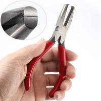 Garvee Pinza Per Fret Da 6 Pollici - Acciaio Resistente, Punta A 45° - Strumento Professionale Per Chitarra E Basso, Superficie Liscia