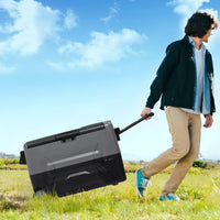 Frigorifero per auto GARVEE, compressore portatile con controllo tramite app, refrigeratore elettrico -20-20 °C, congelatore portatile con compressore, frigorifero per auto con scomparto congelatore, per campeggio, viaggio 35L