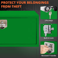 Garvee Cassetta Portautensili Underbody per Camion Acciaio Nero - Robusta, Impermeabile, Serratura per Officina e Cantiere | Perfetta per Festa del Papà