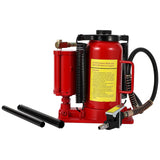 Garvee Martinetto a Bottiglia Idraulico Pneumatico 20 T, Portata 40000 LBS, Ghisa, Manuale e Pneumatica, Auto e Camion, Nero