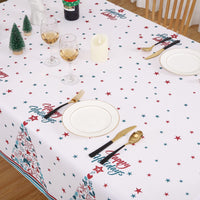 Tovaglia rettangolare Garvee 54x90" in poliestere impermeabile e antimacchia per sala da pranzo, cucina, buffet, feste, campeggio, colore sfumato, resistente