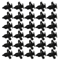 Garvee Set di 30 Clip per Riparazione Auto da 8 mm in Plastica Universale per Paraurti e Parafanghi