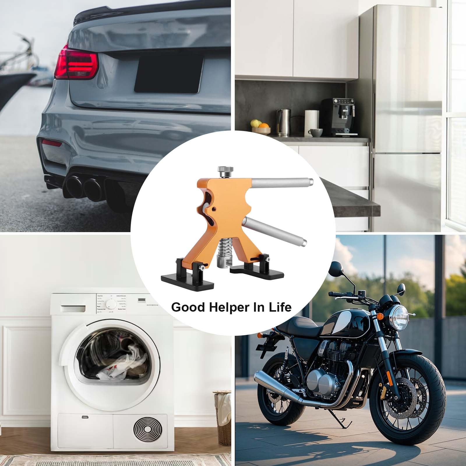 Kit per lo strappo del display con vernice Garvee con circuito LED, di colore nero per la rimozione del display dall'auto, compatto, nero