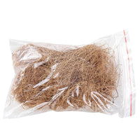 Casetta per uccelli in guscio di cocco Garvee – Materiale naturale, per uccelli, criceti, scoiattoli, 12x12 cm