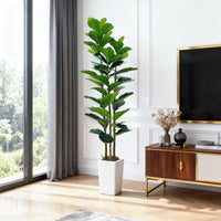 Albero artificiale Garvee da 6 piedi per interni, realistico, senza manutenzione, versatile, durevole, verde