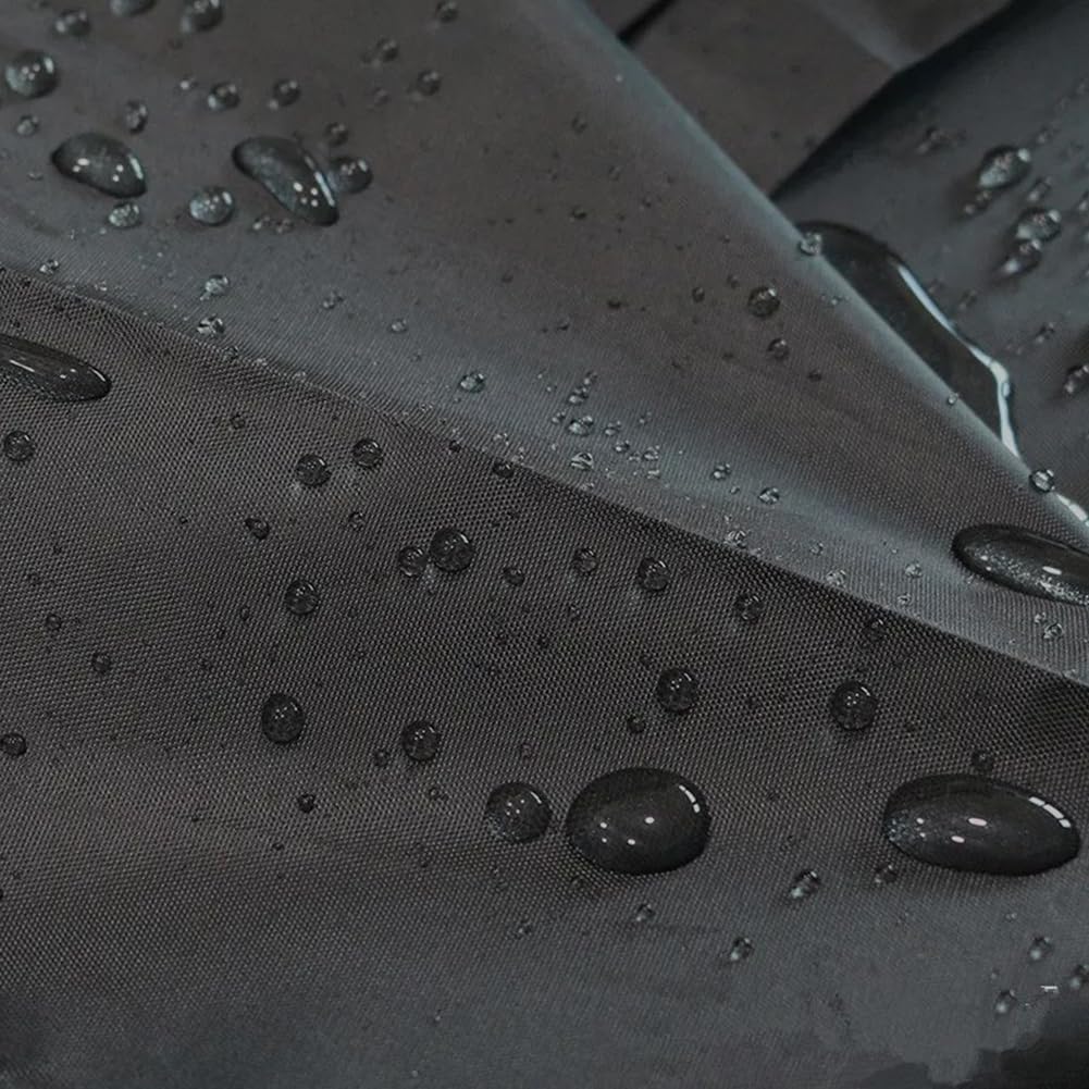 Copertura per motore fuoribordo Garvee, impermeabile, 210D Oxford, nera, 52X27X32cm, per barca da 15 CV