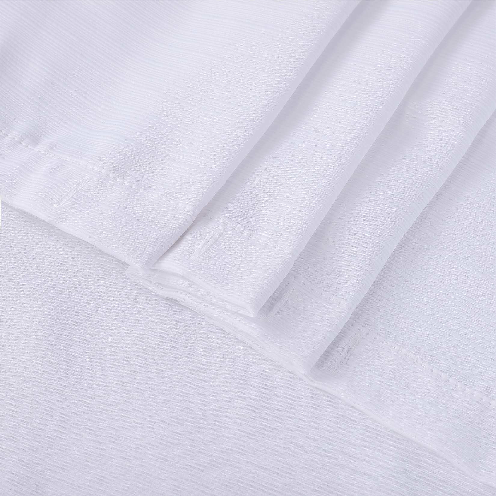 GARVEE Tenda da doccia bianca pesante 183x183 cm in poliestere impermeabile per doccia, vasca da bagno e bagno